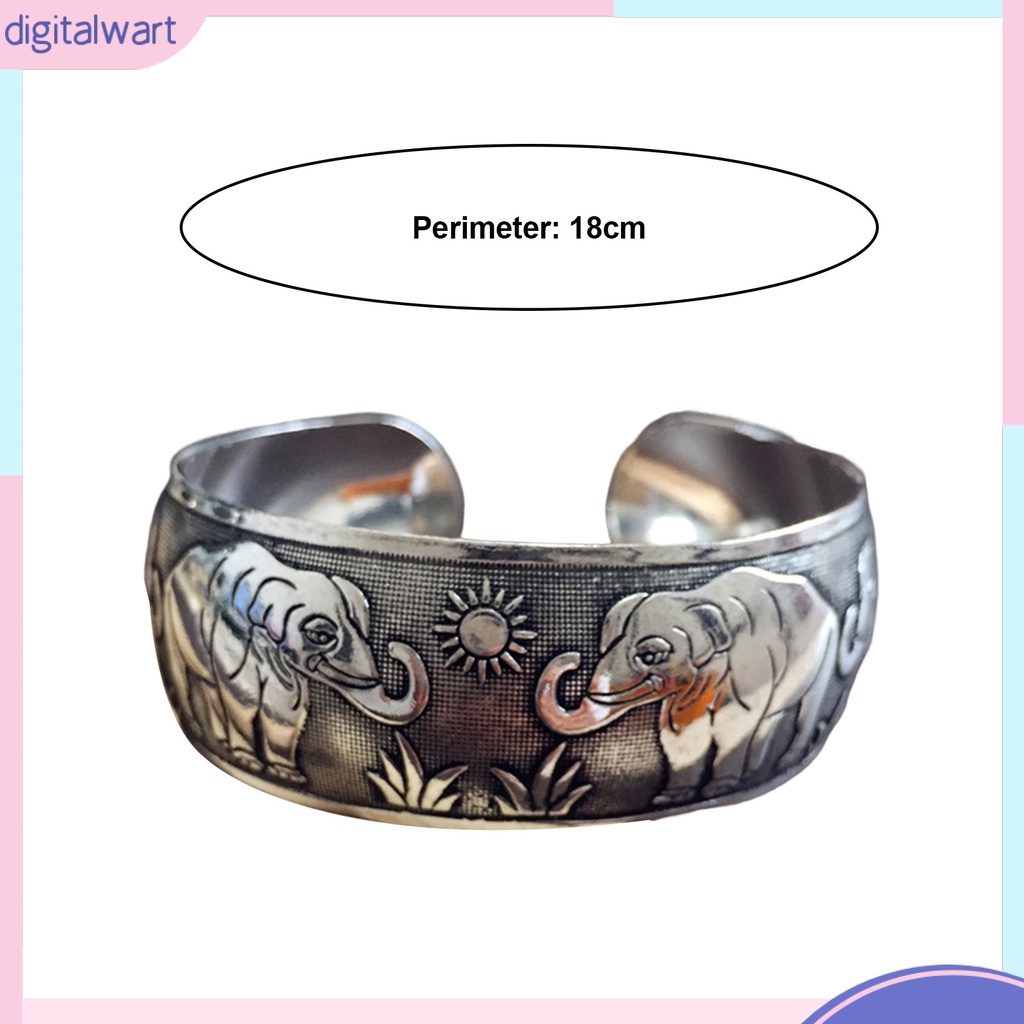 Vòng Đeo Tay Khắc Họa Tiết Phong Cách Dân Tộc Tây Tạng Cổ Điển Tùy Chỉnh Thời Trang