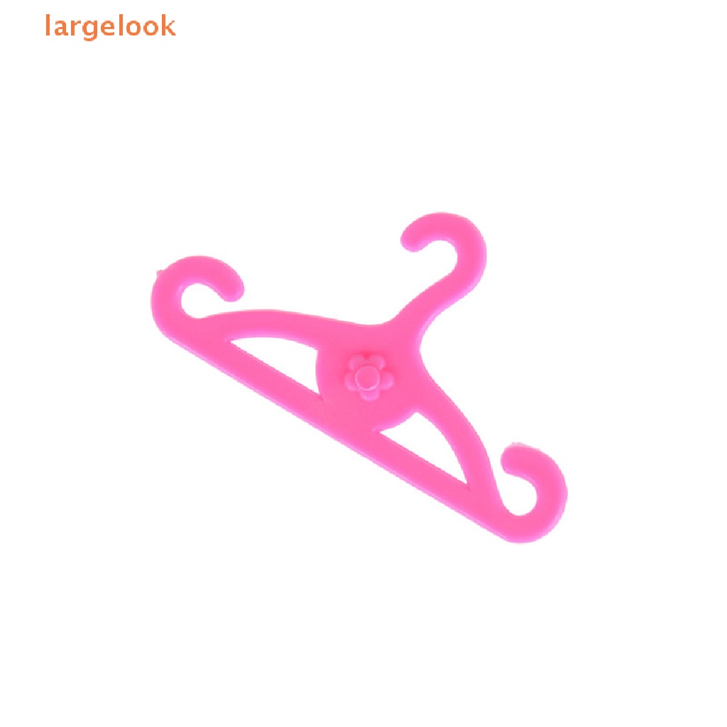 Set 20 Móc Treo Quần Áo Màu Hồng Dành Cho Búp Bê Barbie