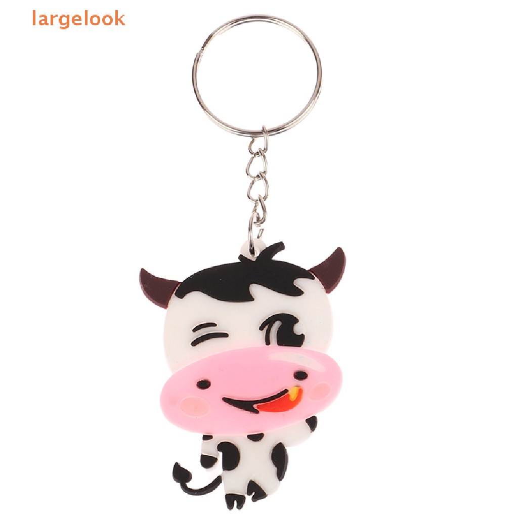 1 Vỏ Bọc Chìa Khóa Bằng Silicon PVC Mềm Hình Động Vật Hoạt Hình Dễ Thương