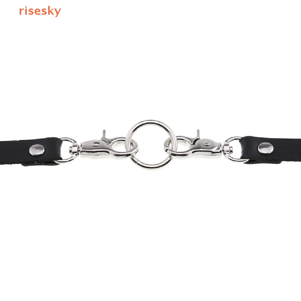 Vòng Choker Da Phong Cách Gothic Punk Cá Tính Cho Nam Và Nữ