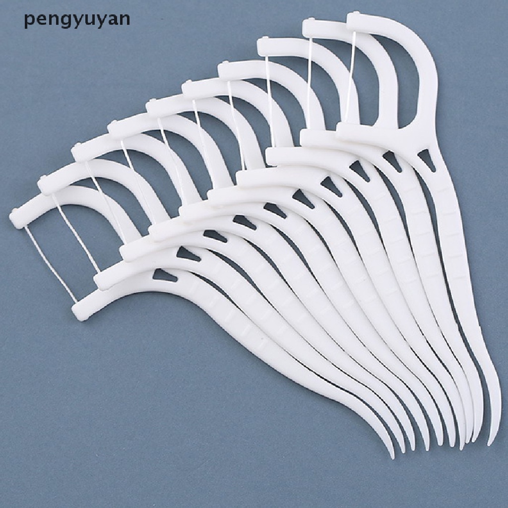 Hộp 50 / 100 Tăm Chỉ Dùng Một Lần Tiện Dụng