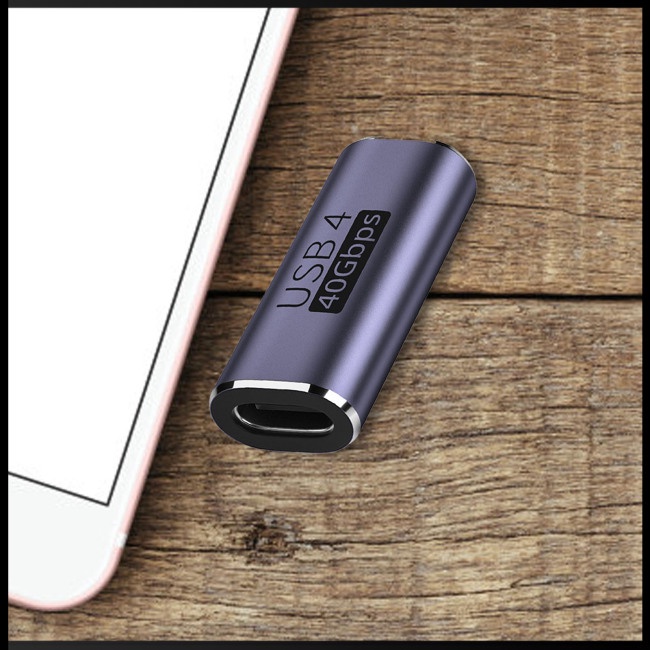 Đầu Nối Chuyển Đổi Type-C 4.0 40gbps Pd100w Sạc Nhanh Cho Thunderbolt 4