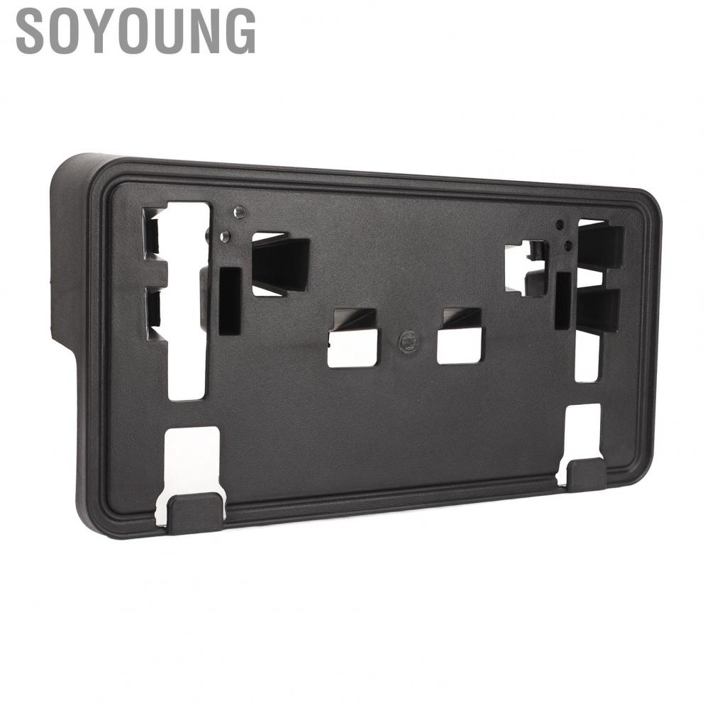 Soyoung Bumper License Plate Bracket  ML3Z 17A385 BB Scratch Resistant Precise Exquisite Craftsmanship Front Perfect Fit for Car