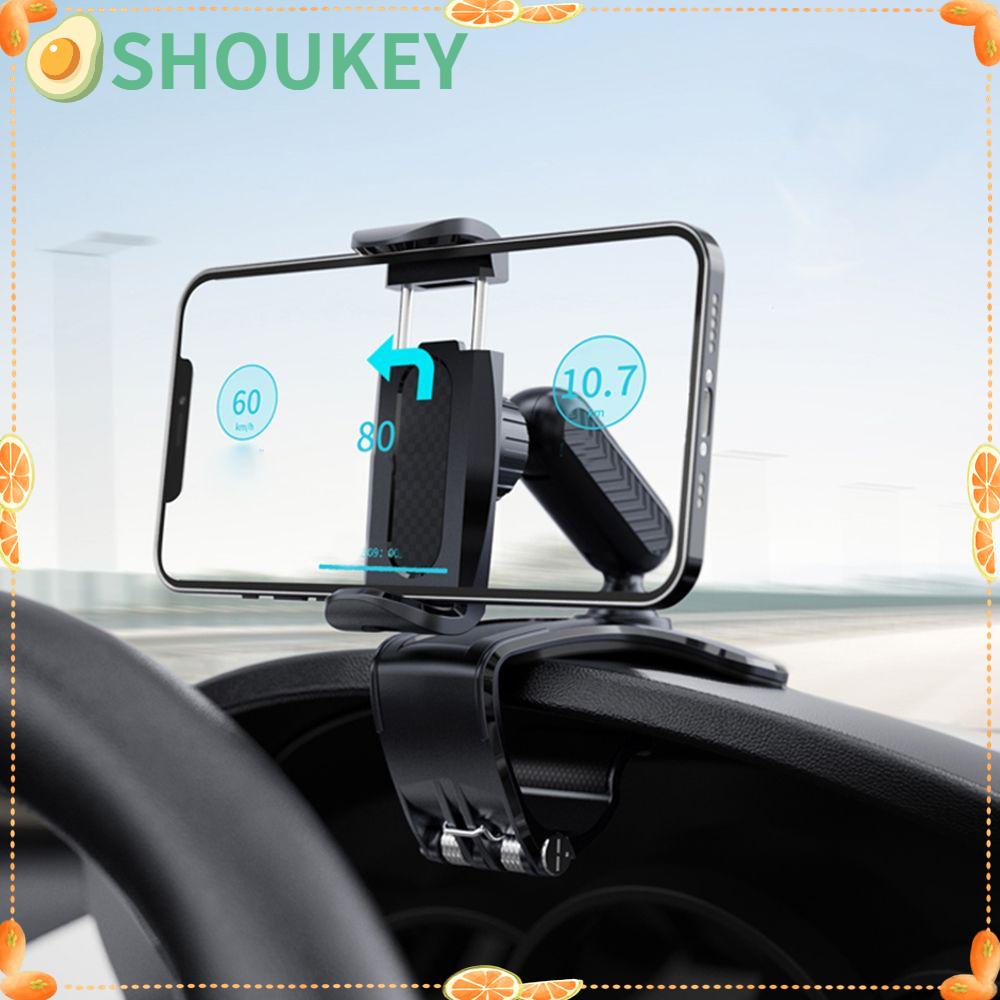 Giá Đỡ Điện Thoại Tự Động SHOUKEY Dính Mạnh Mẽ 360 Độ° Bảng Điều Khiển Xoay Chống Rung Lắc Cho Xe Hơi