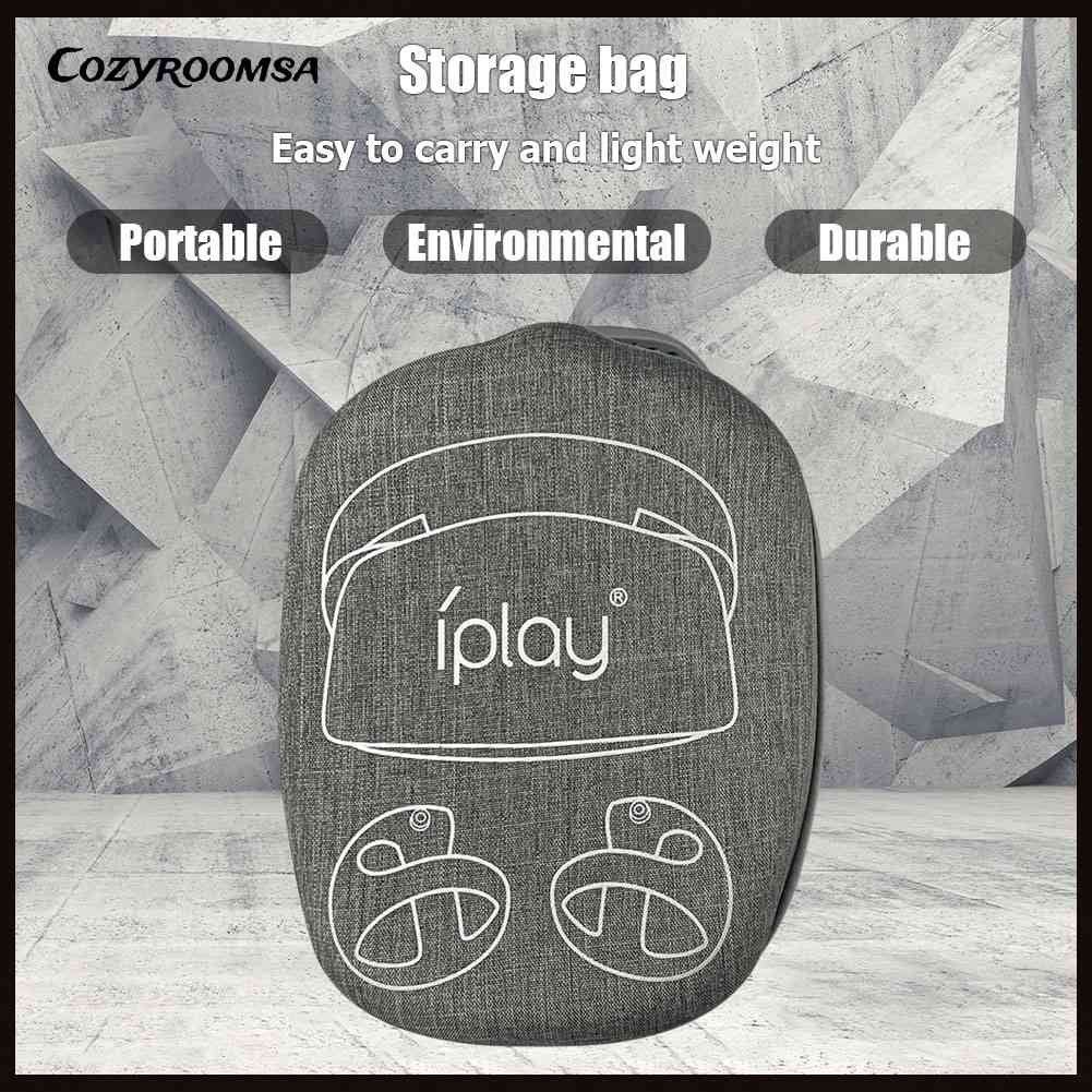 Túi Đựng Kính Thực Tế Ảo VR Hấp Thụ Sốc EVA Có Khóa Kéo Đôi