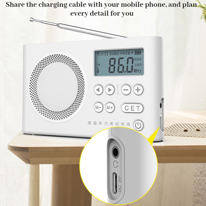 Loa Radio FM Mini Tự ĐộNg 50-108MHZ