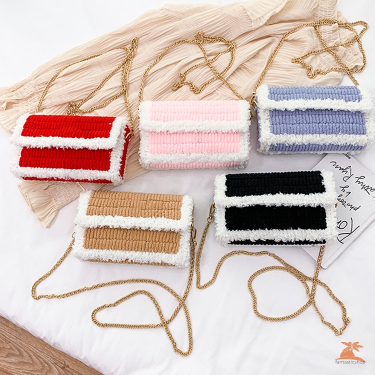 Túi Đeo Chéo Handmade Kết Cấu Dày Dặn Siêu Bền Và Dễ Dàng Giữ Chặt Cho Bạn Gái / Vợ /