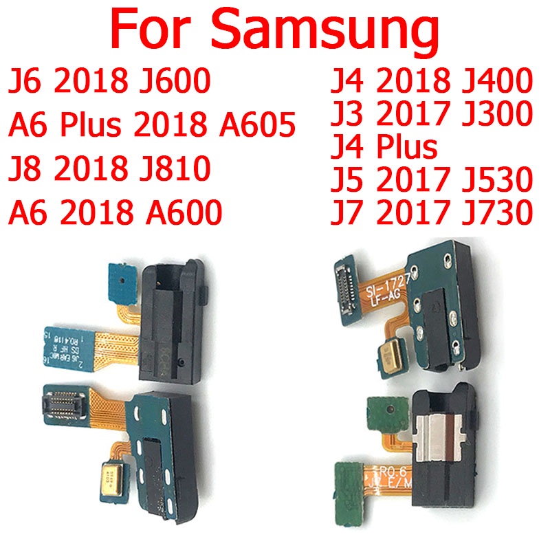 Cáp Tai Nghe Cho Samsung Galaxy A3 A5 A7 J3 J5 J7 2017 A320 A520 A720 J7 Prime J4 2018