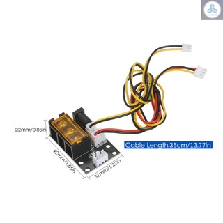 2 Pin to 3 Pin Laser Module Adapter Board Laser 3-interface Engraving Machine Conversion Board with 2-pin and 3-pin Cables for Laser Engraver 3D Printer CNC Mill