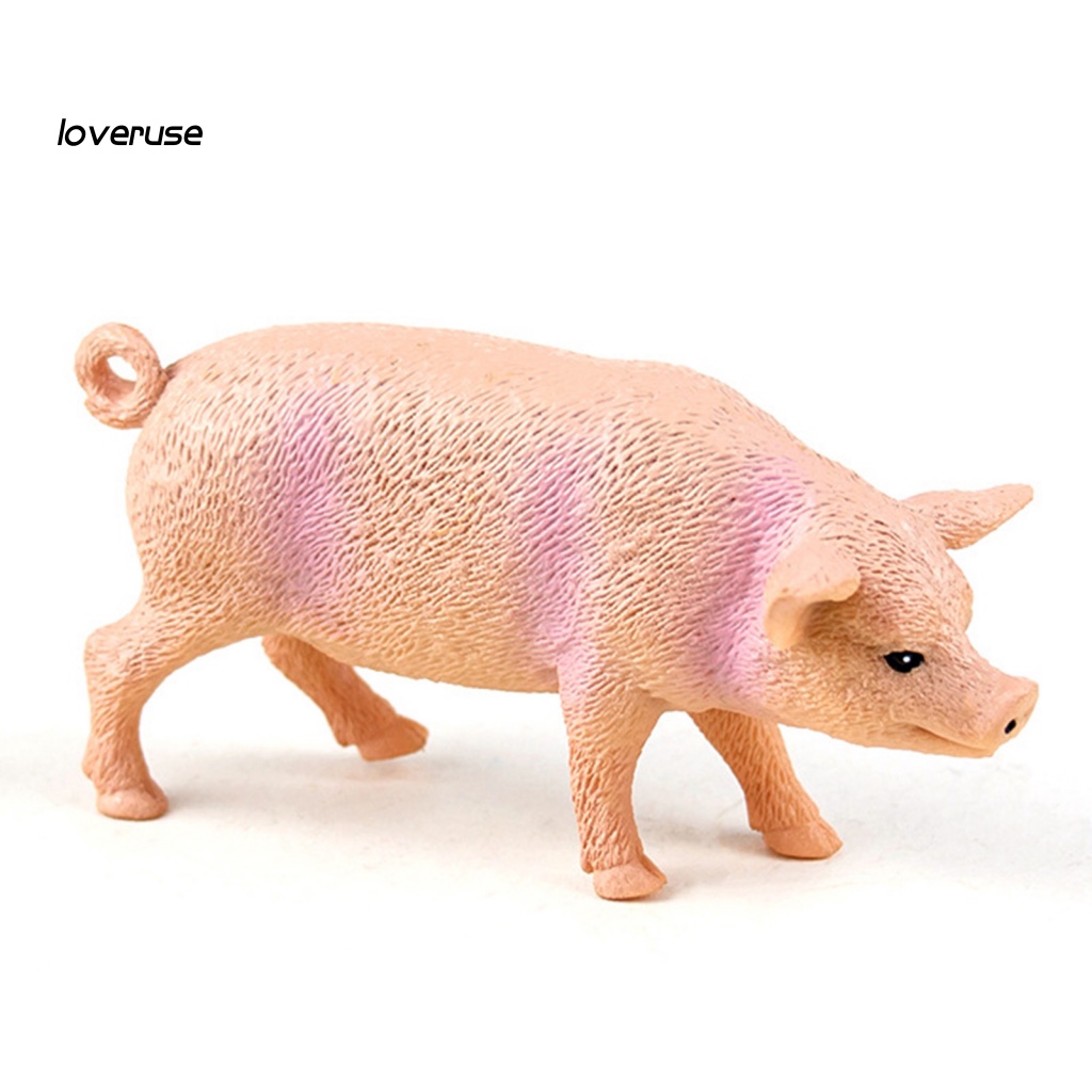 / Lo / Sturdy Mô Hình Đồ Chơi Động Vật Nông Trại Mini Bề Mặt Mịn Cho Bé