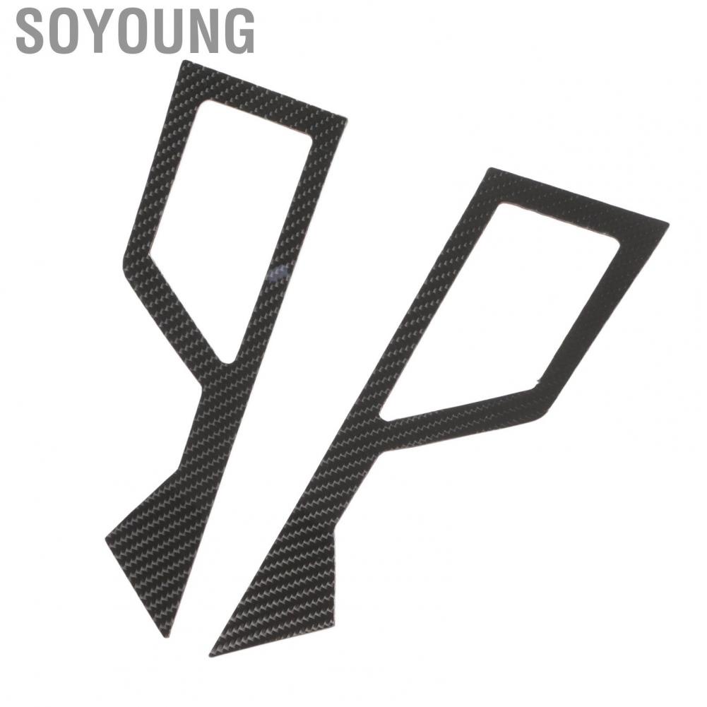 Soyoung UTV Rear Body Sticker  Easy Installation Elegant Panel Decorative Trim Prevent Scratch for RZR PRO XP 2021 Onwards