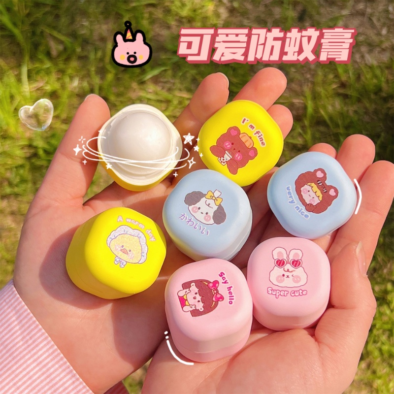 Dung Dịch Chống Muỗi Cắn Làm Mát Dầu Rắn Hoạt Hình Sáng Tạo Chống Muỗi Cắn Cho Trẻ Em