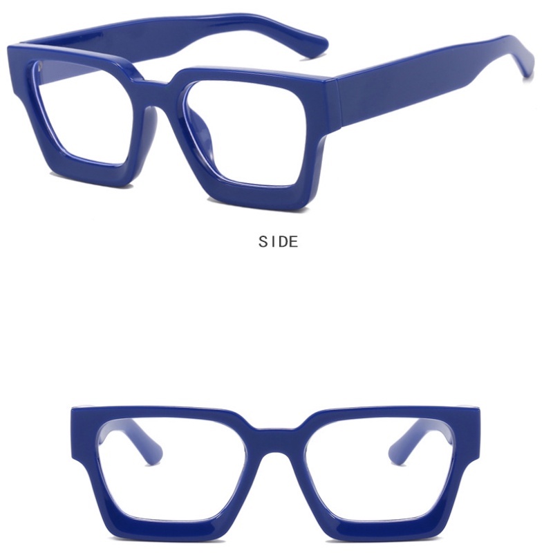 Kính Mát Gọng Vuông Chống Ánh Sáng Xanh Phong Cách Vintage Thời Trang Cho Nam / Nữ