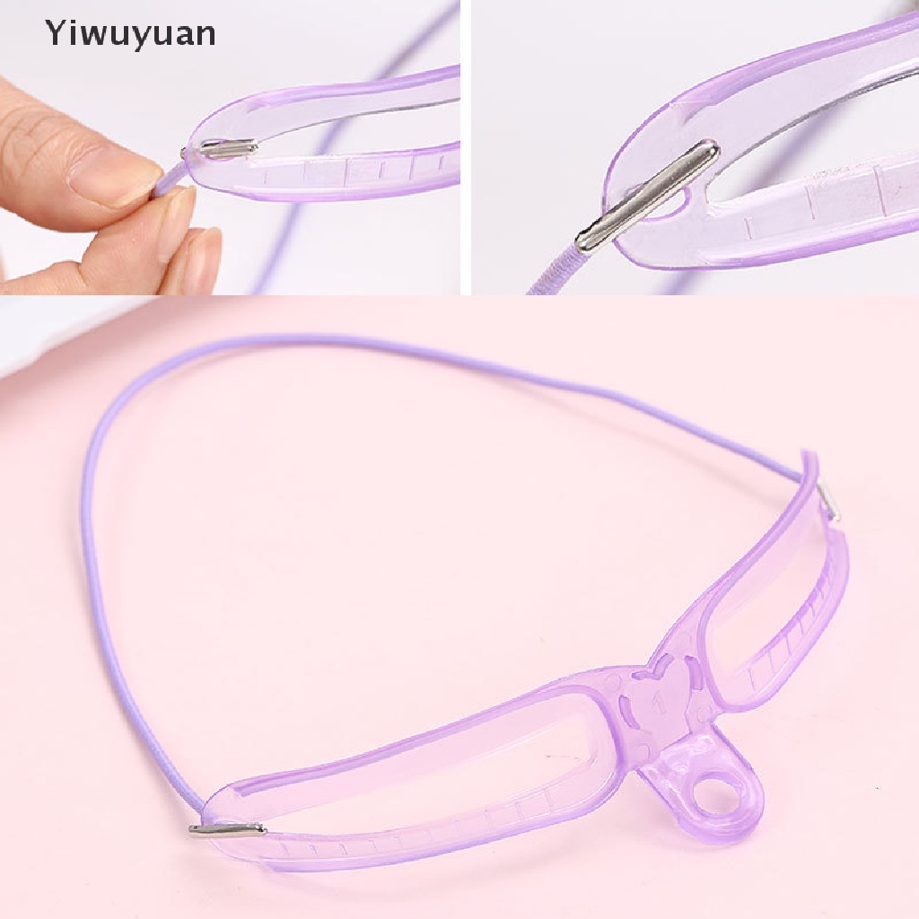 < Yiwuyuan > Khuôn Định Hình Lông Mày 8 Kiểu Dáng Có Thể Tái Sử Dụng Để Trang Điểm