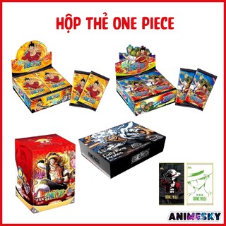 Hộp pack thẻ anime One Piece nhiều loại - Thẻ nhân vật One Piece