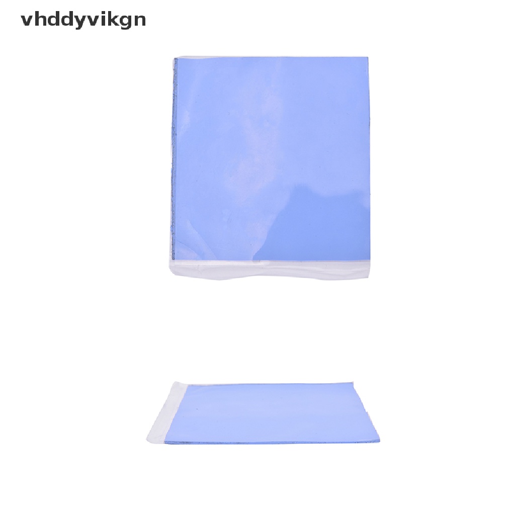 Tấm Tản Nhiệt CPU GPU Màu Xanh Dương Bằng Silicon Kích Thước 100mmx100mmx1.5mm