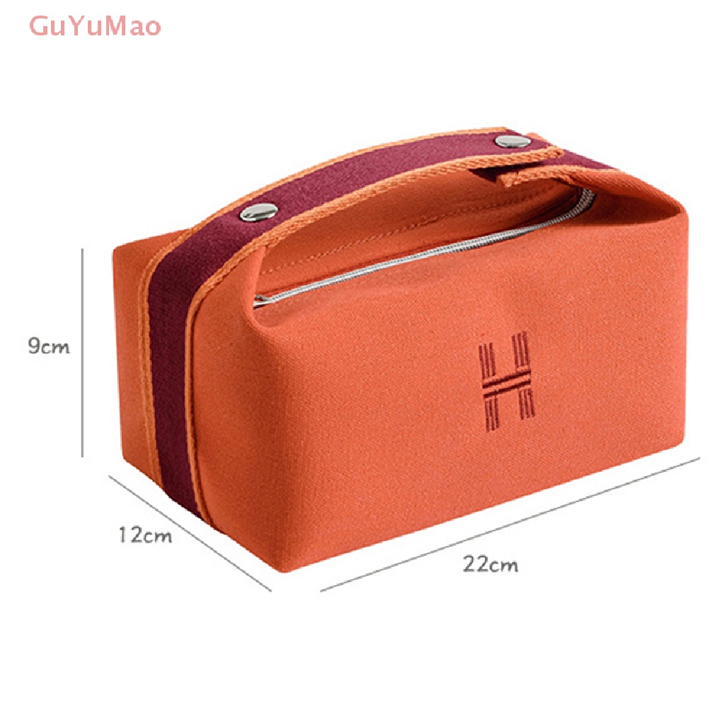 Túi Canvas Đựng Mỹ Phẩm cxGUYU Chống Thấm Nước Kiểu Dáng Thời Trang Dành Cho Nữ