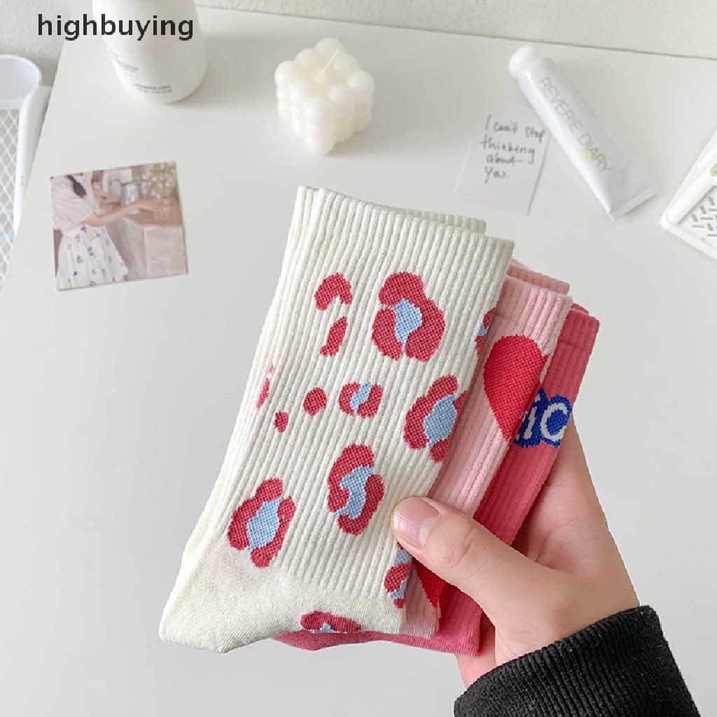 Đôi Vớ Cotton Họa Tiết Trái Cây Dễ Thương Cho Nữ