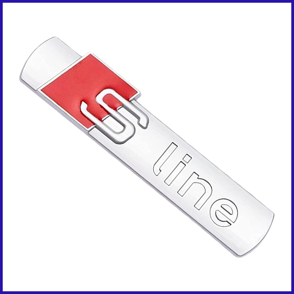 Logo Dán Trang Trí Xe Hơi Sline Q5 Q7 A3 A5 A4L A6L A8L Đẹp Mắt