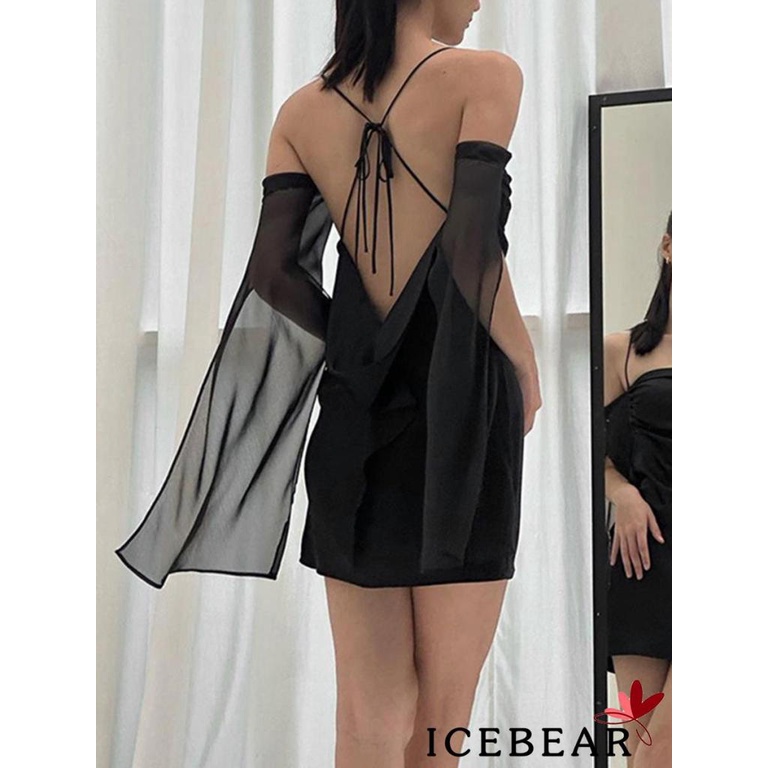 Đầm Lưới Tay Lỡ Màu Sắc Thời Trang Dành Cho Nữ