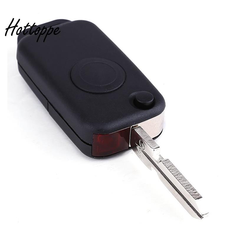 Vỏ Chìa Khóa Điều Khiển Từ Xa 1 Nút Cho MERCEDES BENZ FLIP A, C, E, S, SLK, CLK CLASS