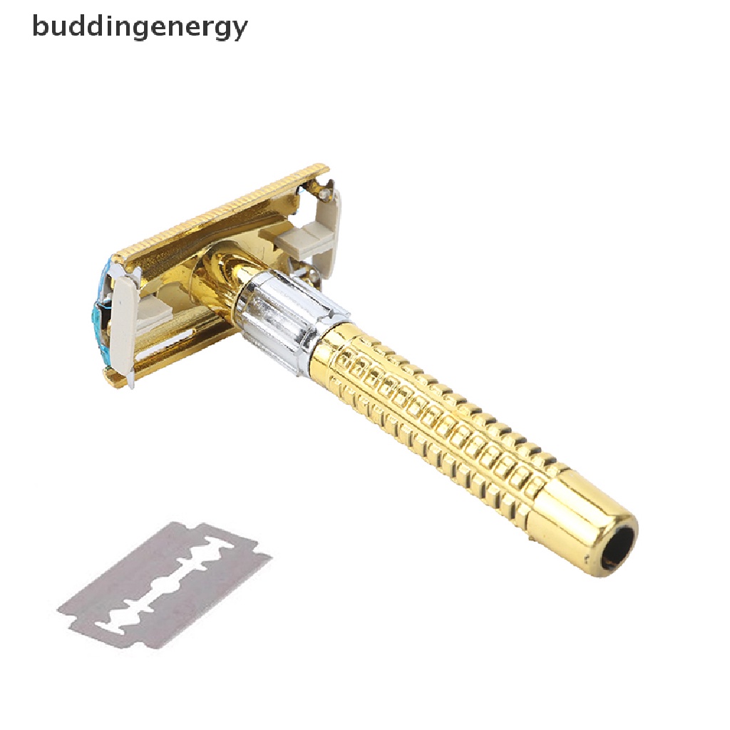 {BUDDI} Tay Cầm Dao Cạo Râu An Toàn Cổ Điển Cho Nam {BUDDI {buddingenergy}