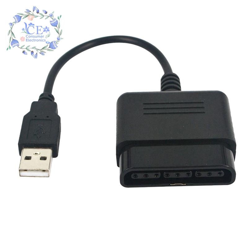 1 Dây Cáp USB Cho Tay Cầm Chơi Game PS2 Dualshock Sang PS3 PC