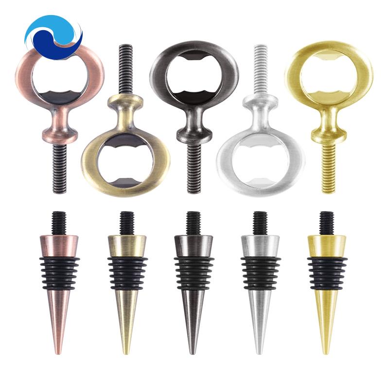 Bộ 10 Dụng Cụ Mở Nắp Chai Bằng Thép Không Gỉ