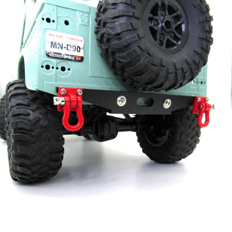 Bộ Cản Sau Bằng Kim Loại Kèm Móc Cho Xe Hơi Điều Khiển Từ Xa MN D90 D91 D96 MN98 MN99S MN45 1 / 12