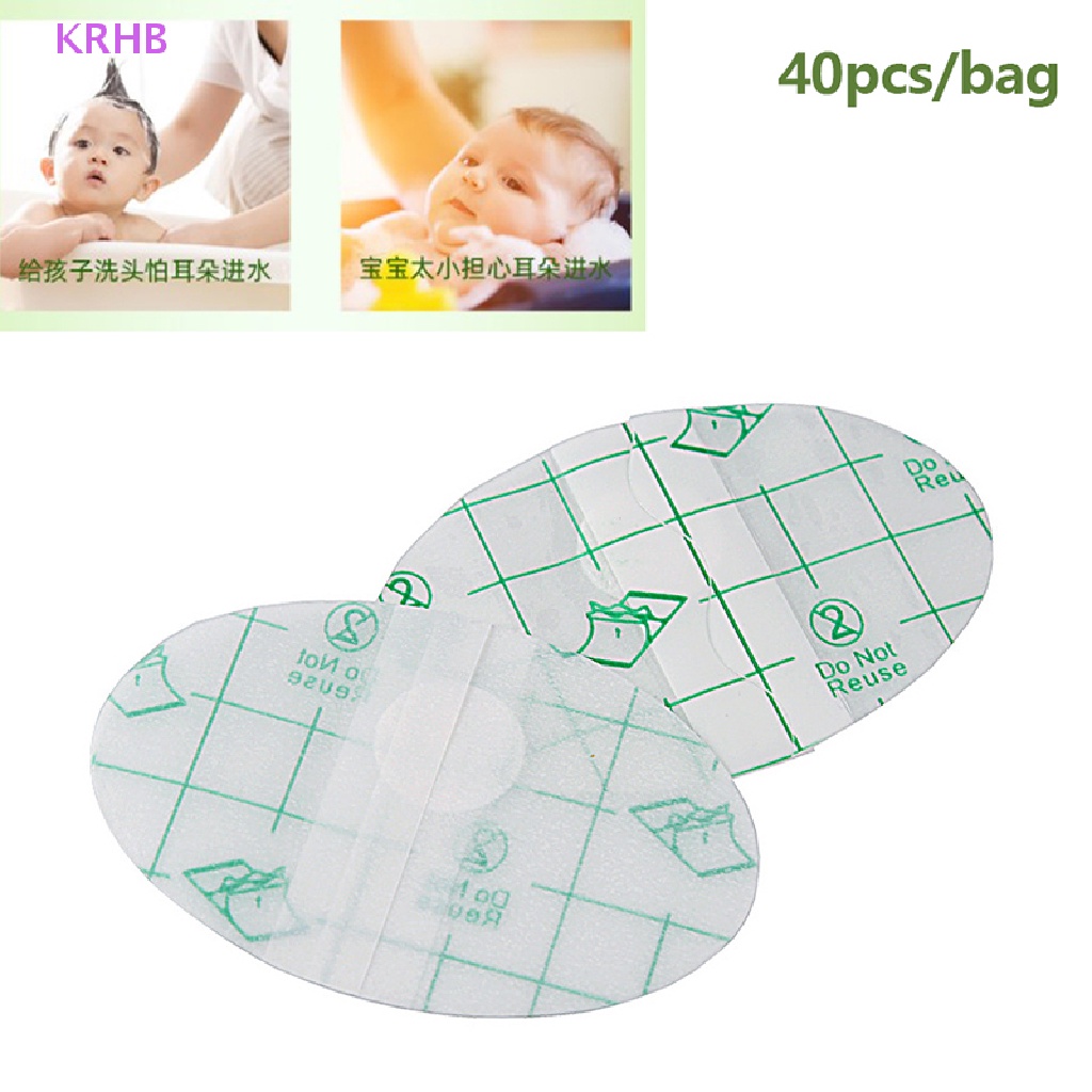 Set 40 Mũ Bơi Chống Thấm Nước Bảo Vệ Tai Mới