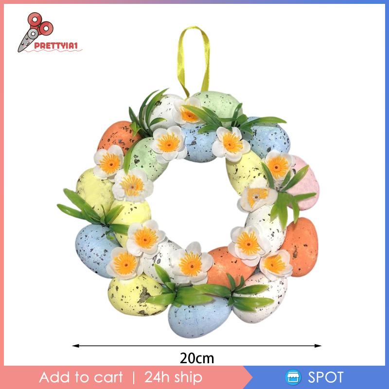 Vòng Hoa Nhiều Màu Sắc Kích Thước 7.87inch Xinh Xắn Trang Trí Cửa Sổ Tiệc Cưới