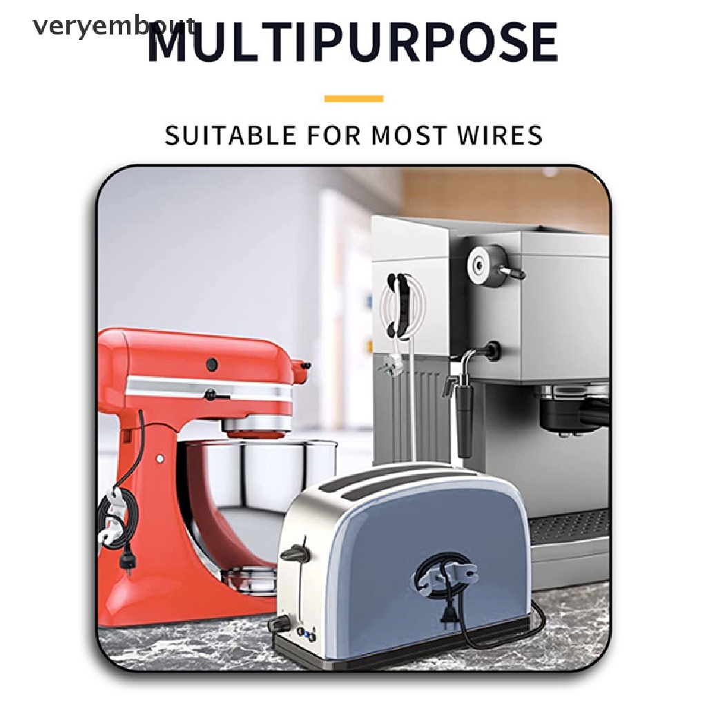 Bộ 2 Giá Đỡ Cố Định Dây Cáp Gọn Gàng Tiện Dụng Cho Nhà Bếp