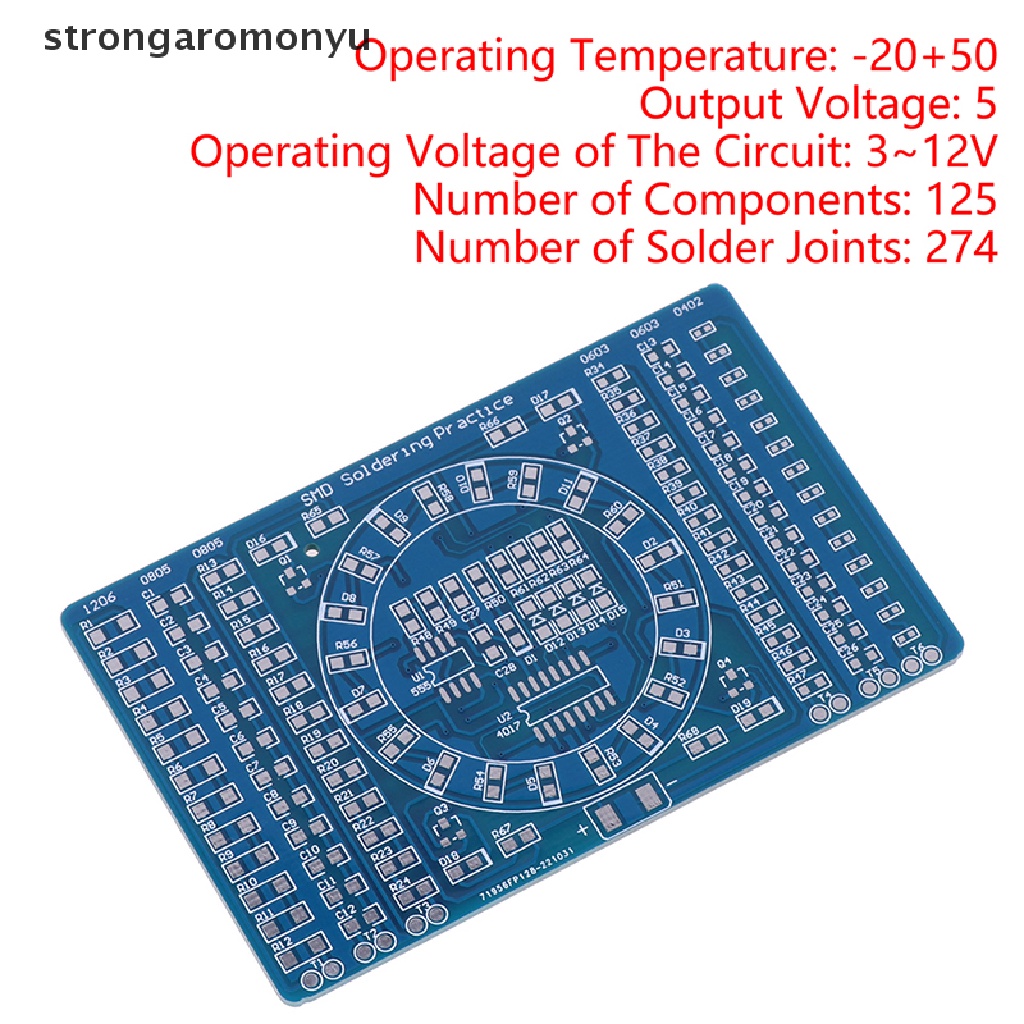 Bảng Mạch Hàn SMD Có Đèn LED Có Thể Xoay Được