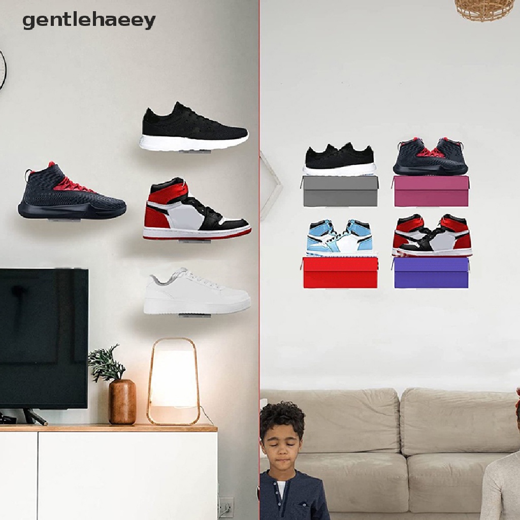 Bộ 6 Giá Đỡ Giày Thể Thao Gắn Tường Tiện Dụng