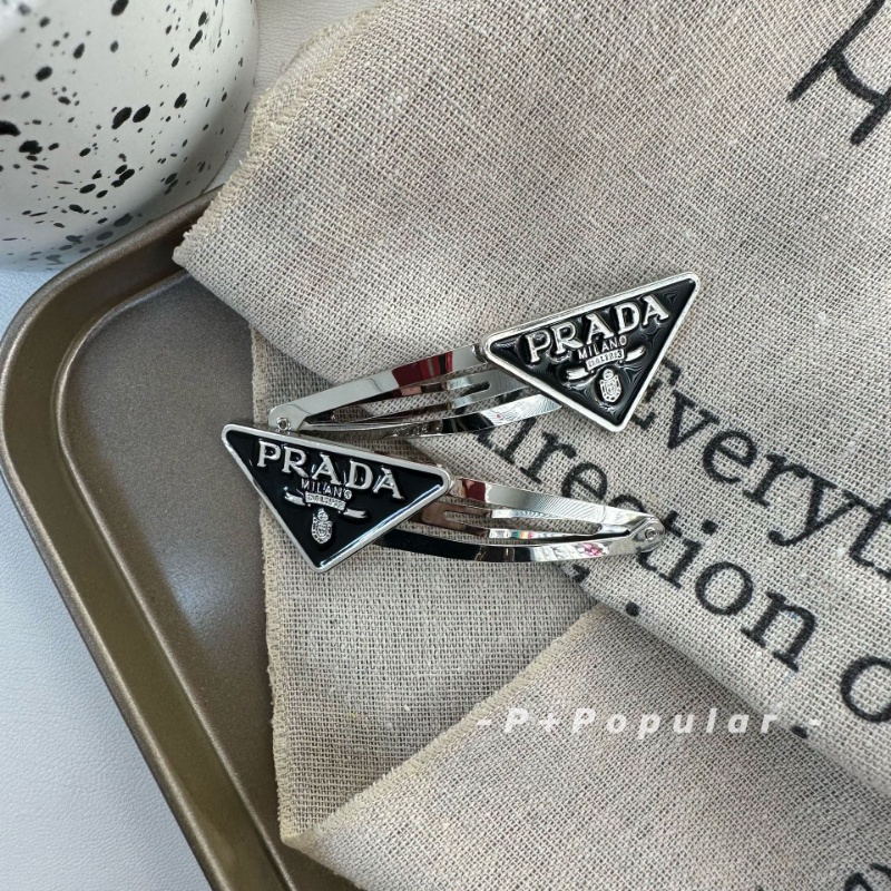 Kẹp Tóc Hình Tam Giác In Chữ Phong Cách Hàn Quốc Sang Trọng Cho Nữ