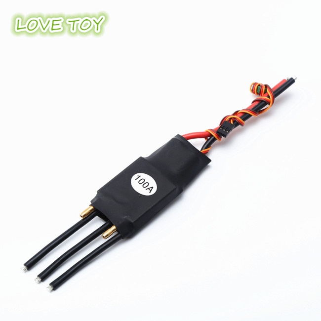 Bộ Điều Khiển Tốc Độ Nước Làm Mát Không Chổi Than 60a / 80a / 100a / 125a / 200a A Với Esc 5v / 3a Bec Cho Rc