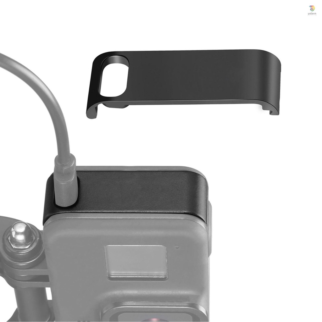 Nắp Đậy Pin Máy Ảnh Chia Ngăn Sạc Nhanh Type-C Tương Thích Với 8 Màu Đen