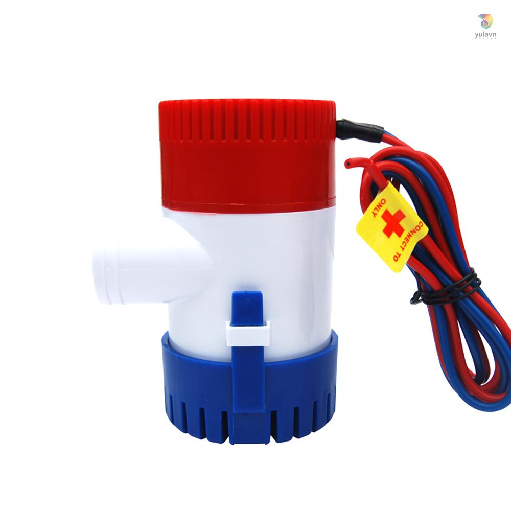 Máy Bơm Nước Bilge 1100Gph DC 12V Cho Động Cơ Thuyền