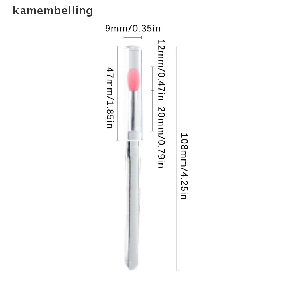 1 Cọ Silicone Dùng Quét Mặt Nạ Môi Chống Bụi Tiện Dụng