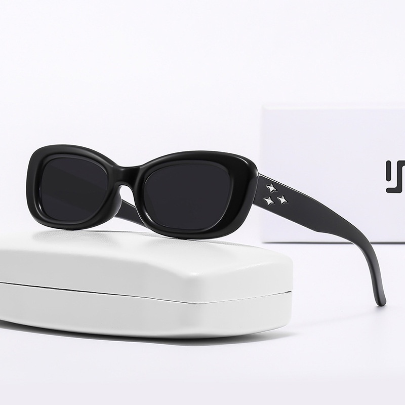 Kính Mát Gọng Vuông Thời Trang Mới Cho Nam Nữ Màu Sắc