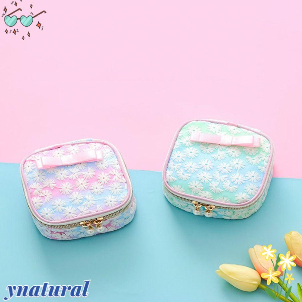 Ynatural Túi Đựng Khăn Giấy Mini Bằng Cotton Len Kiểu Hàn Quốc Dễ Thương