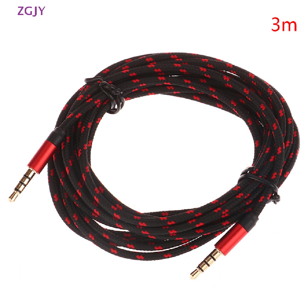 Dây Cáp Âm Thanh Nối Cổng 3.5mm Với Cổng AUX Máy Tính / Điện Thoại Mới