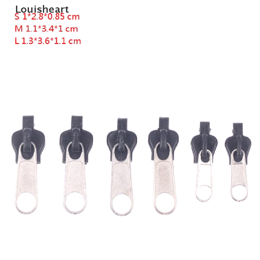 Bộ 6 Món Phụ Kiện Khóa Kéo Thay Thế Cho Sửa Chữa Dây Kéo Tức Thì TFG Louisheart