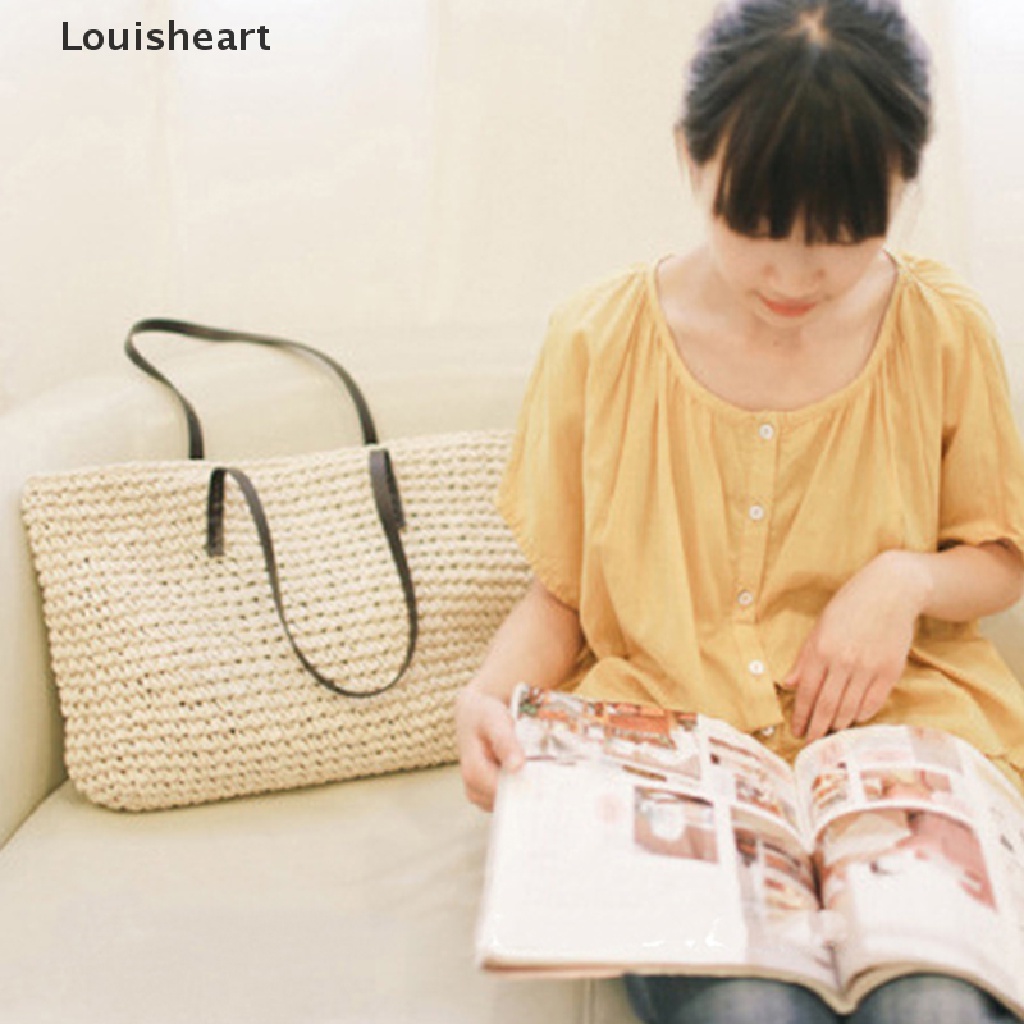 Túi Xách Louisheart Sức Chứa Lớn Kiểu Dáng Đơn Giản Thời Trang Dành Cho Mùa Hè