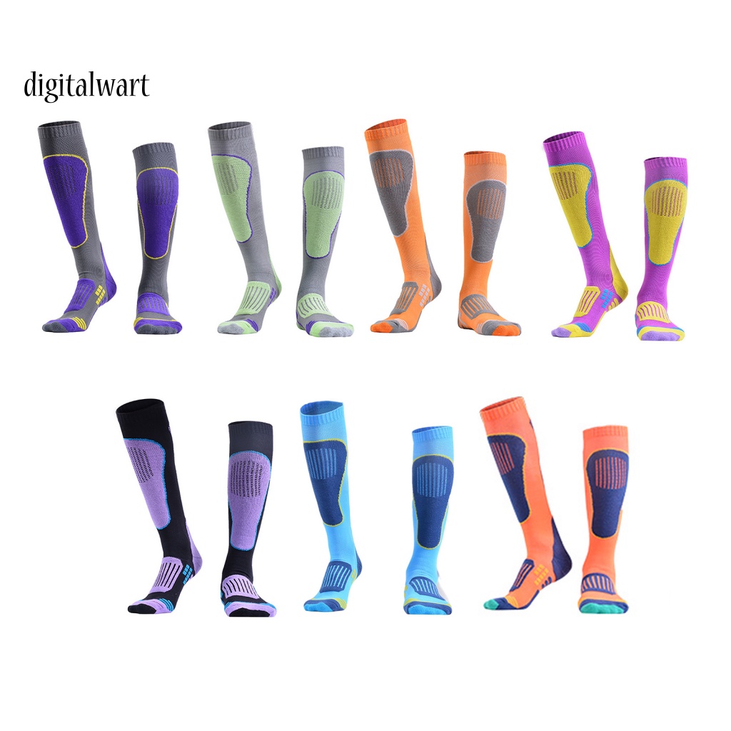 Kỹ Thuật Số| 1 Đôi Tất Trượt Tuyết Dài Đến Đầu Gối Chất Liệu Dày Dặn Ấm Áp Chống Trượt Thời Trang Thu Đông Cho Vớ Leo Núi / Trượt Tuyết / Leo Núi Chất Lượng Cao