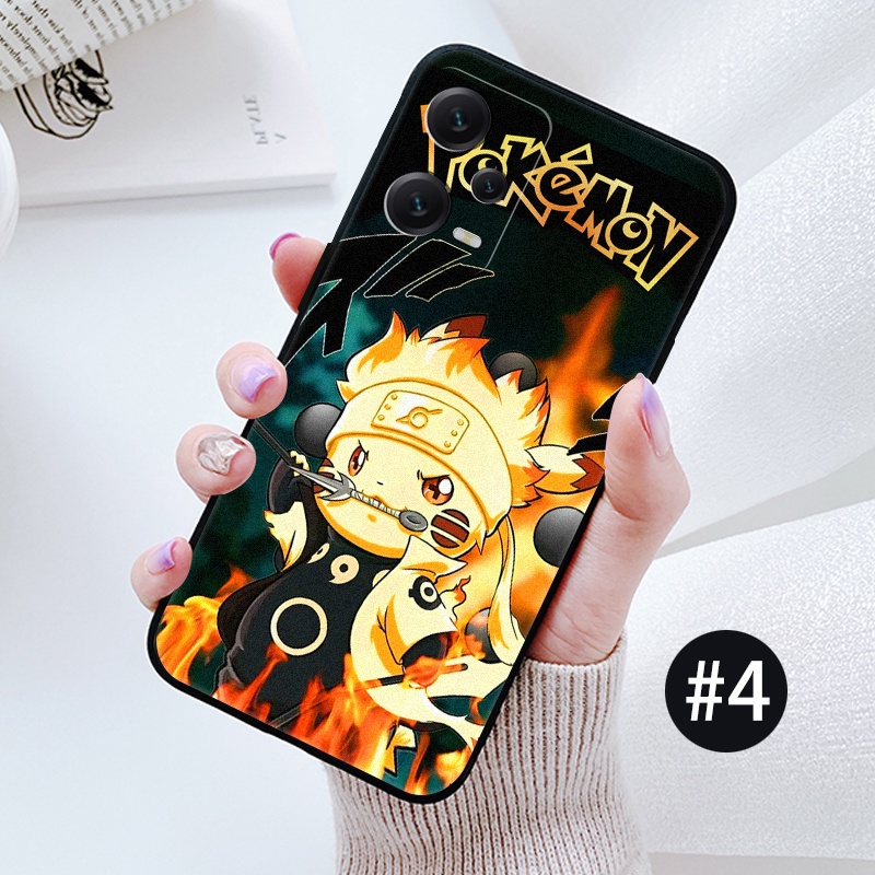 Ốp Điện Thoại Tpu Dẻo In Hình Pikachu Cho Redmi NOTE 12 12C 11A PRO PLUS 4G 5G