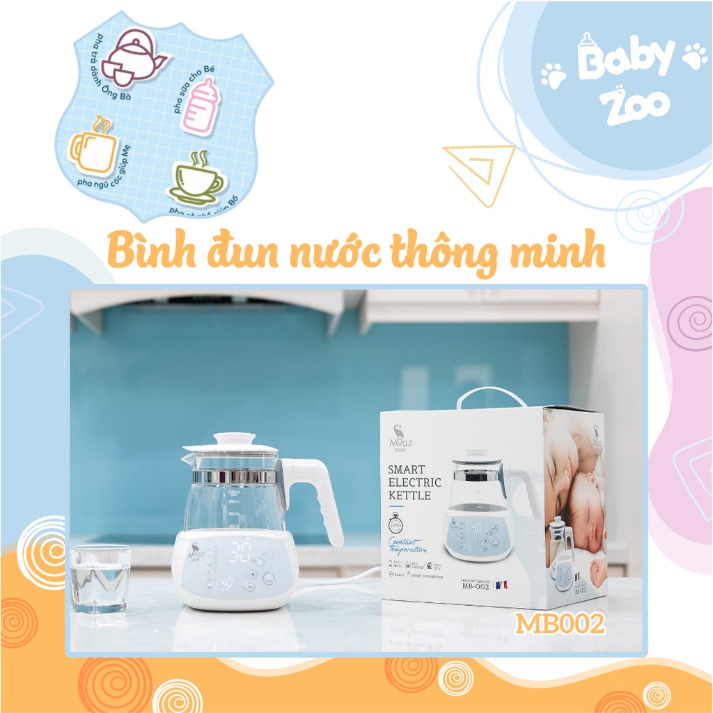 ẤM RỜI - ẤM THAY THẾ BÌNH ĐUN THÔNG MINH MOAZ BEBE MB002