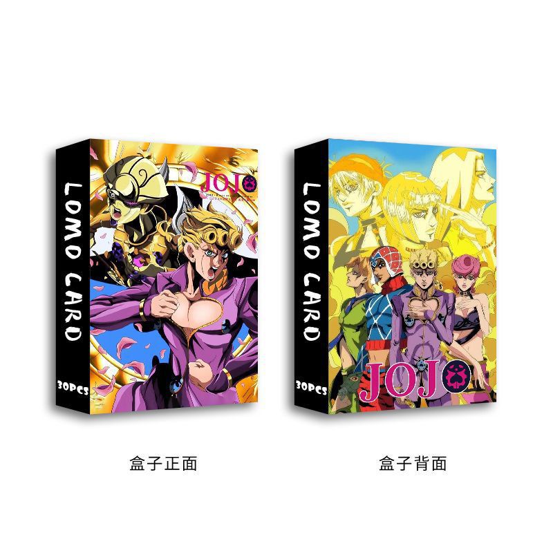 JoJo's Bizarre Adventure Lomo Card Jojo Double-sided Color Printing Photocard