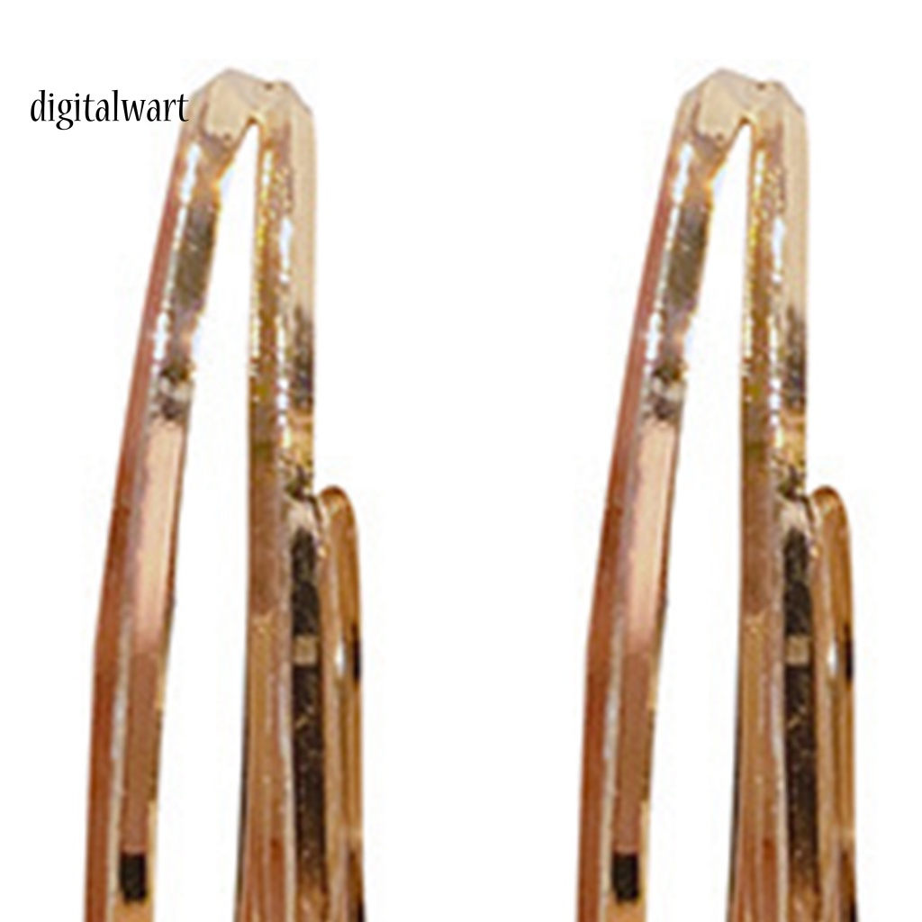 Kỹ Thuật Số| 1 Đôi Bông Tai Tròn Lớn Đính Ngọc Trai Giả Dành Cho Nữ