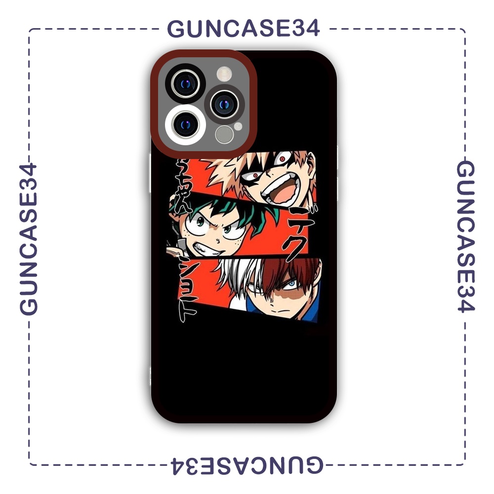 Ốp iphone cạnh vuông Guncase34 học viện siêu anh hùng 6/6s/7/7plus/8/8plus/x/xr/xs/11/12/13/pro/plus/promax/14prm